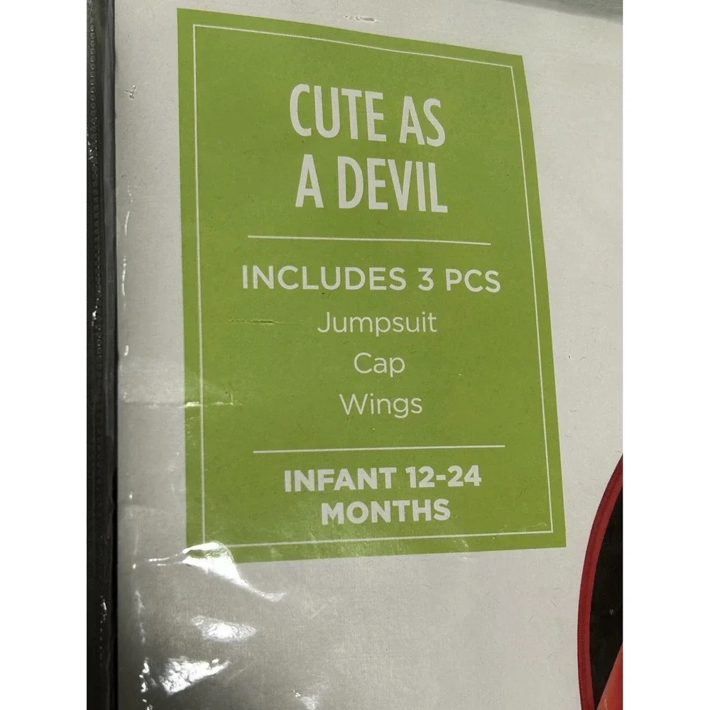 Cute as a‎ Devil Halloween Costume baby 12 month - New